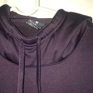 😍Nike  dri-fit hoodie dark purple medium